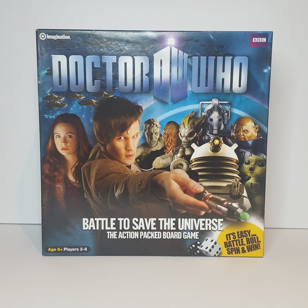 Doctor Who Battle to Save The Universe Blue Tardis